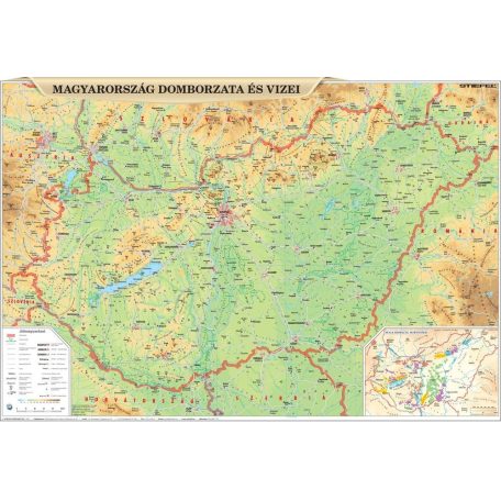 Magyarország domborzata és vizei - könyö