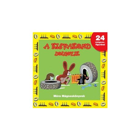 A kisvakond dolgozik - mágneses könyv