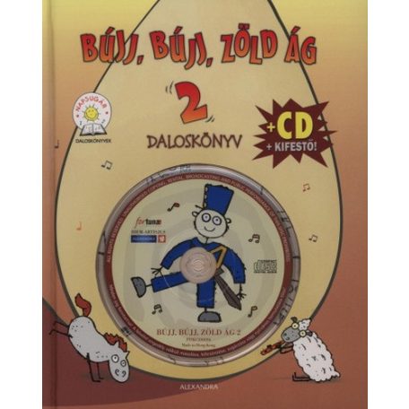 Bújj, bújj zöld ág 2 + CD + kifestő