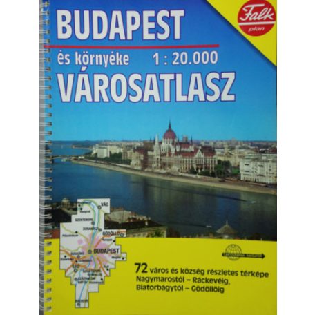 Budapest városatlasz 1:20000