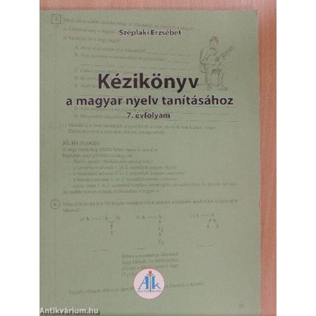 Kézikönyv a magyar ny. tan 7. AP-070331