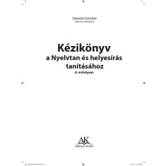 Kézikönyv a Nyelvtan és h. 6. AP-060332