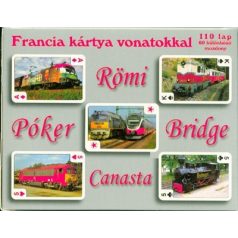 Francia kártya vonatokkal (I-II.römi)