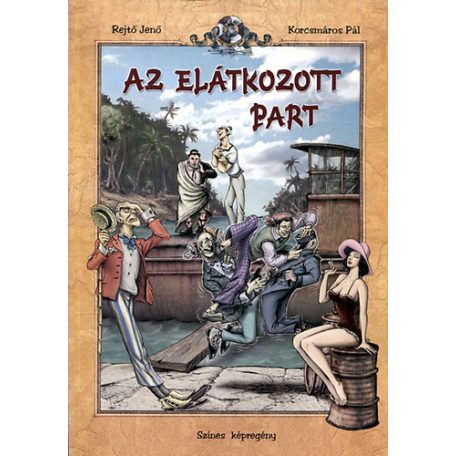Az elátkozott part - színes képregény