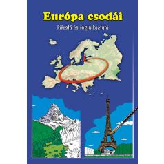Európa csodái - kifestő és foglalkoztató