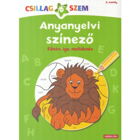 Anyanyelvi színező-Főnév, ige, mellékn