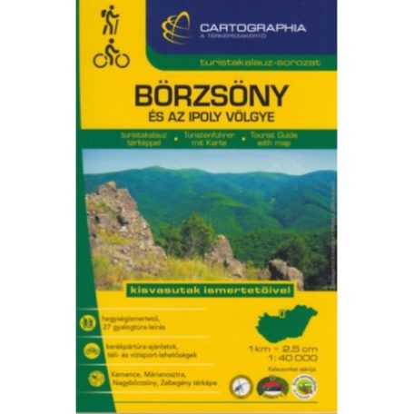 Börzsöny turistakalauz SC 1:40 000(Ipoly