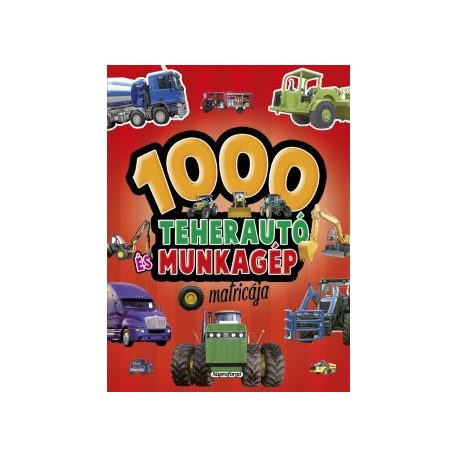 1000 teherautó és munkagép matricája Pir