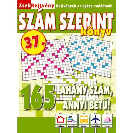 Zsebrejtvény 38.(szám szerint - piros)
