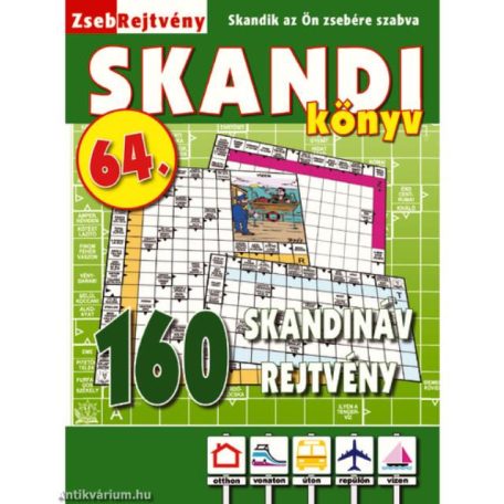 Zsebrejtvény 64.(kék)