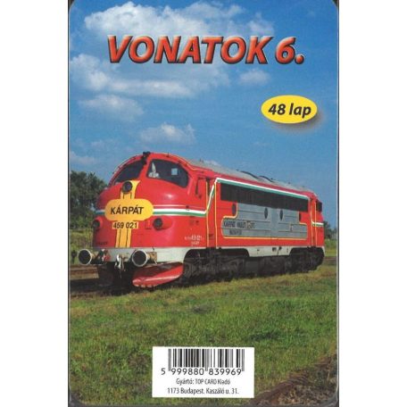 Vonatok 6. - kártya