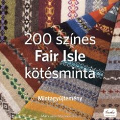 200 színes Fair Isle kötésminta