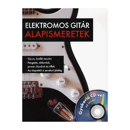 Elektromos gitár alapismeretek + CD