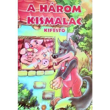 A három kismalac - kifestő