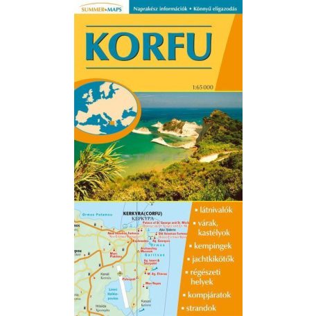 Korfu térkép 2007