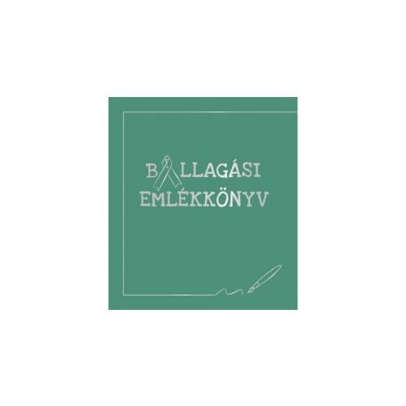 Ballagási emlékkönyv (zöld)