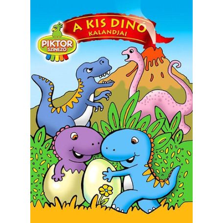 A kis dínó kalandjai - Piktor színező