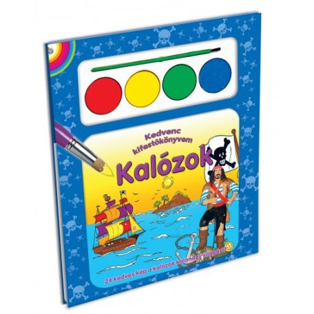 Kedvenc kifestőkönyvem - Kalózok(A)