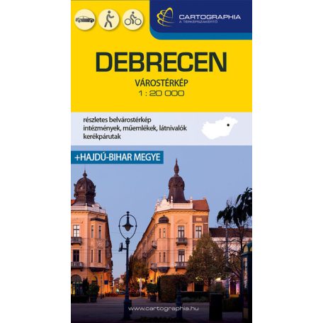Debrecen várostérkép