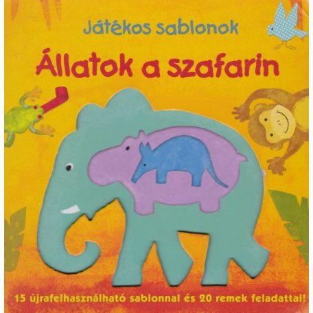 Állatok a szafarin - Játékos sablonok