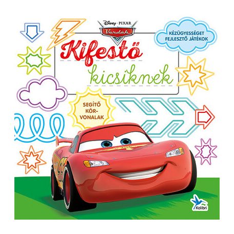 Disney - Pixar - Verdák kifestő(kicsi)