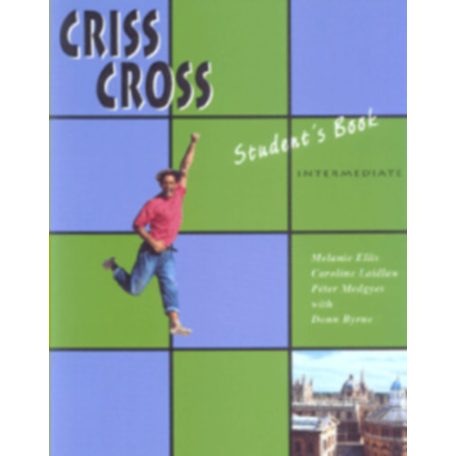 Criss Cross intermediate MF. zöld-kék