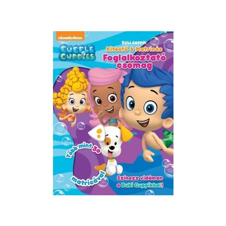 Bubi Guppik kifestőfüzet - Dínóásatás