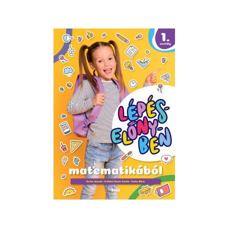 Lépéselőnyben matematikából 1.oszt.piros