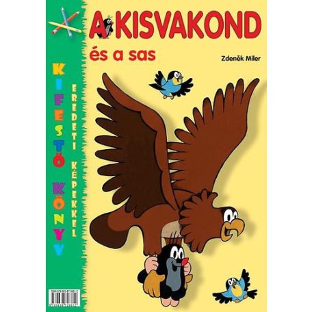 A kisvakond és a sas kifestő