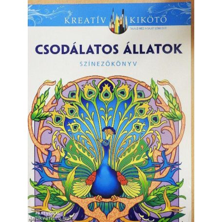 Csodálatos állatok - színezőkönyv