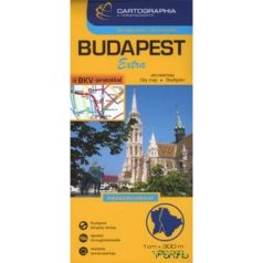 Budapest térkép extra 1:30e házszámokkal