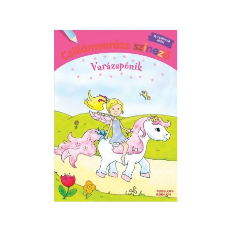 Csillámvarázs színező - Varázspónik