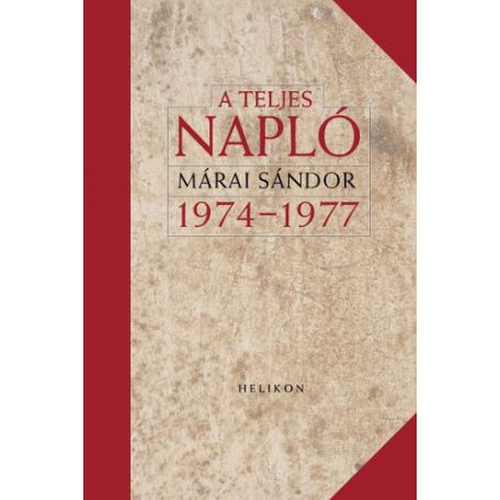 A teljes napló - 1974-1977