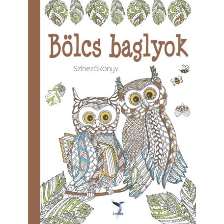 Bölcs baglyok - színezőkönyv