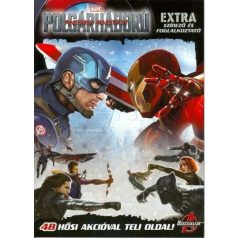 Amerika Kapitány - Extra színező és fogl