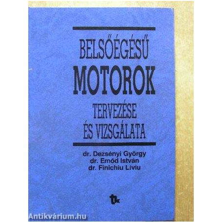 Belsőégésű motorok tervezése és NT-44563