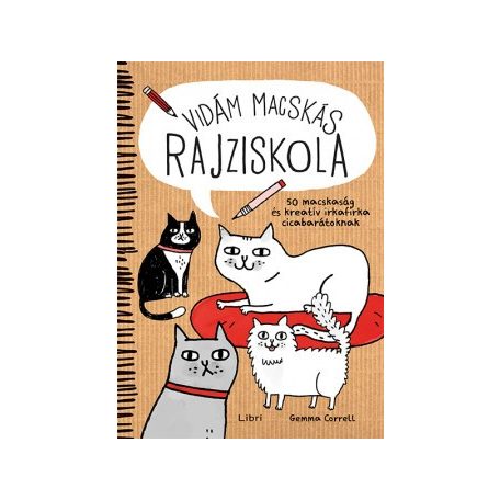 Vidám macskás rajziskola