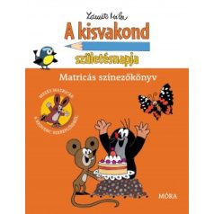 A kisvakond születésnapja - Matricás szí