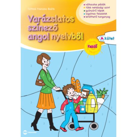 Varázslatos színező angol nyelvből (A kö