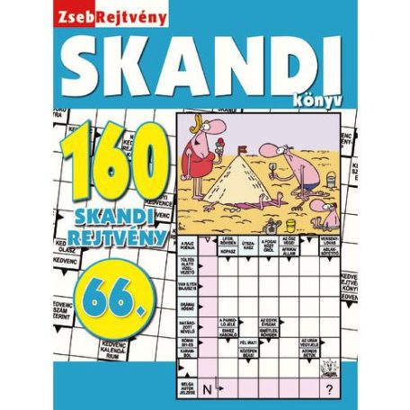Zsebrejtvény 66.(skandi - kék)