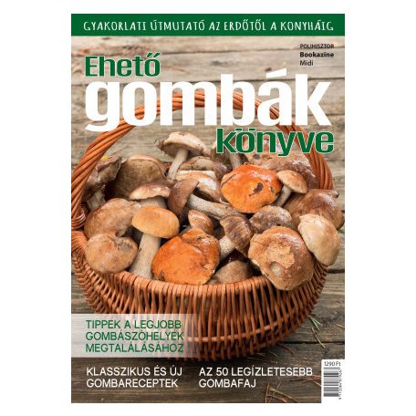 Bookazine - Ehető gombák könyve