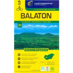 Balaton turistatérkép 1:40 000 SC