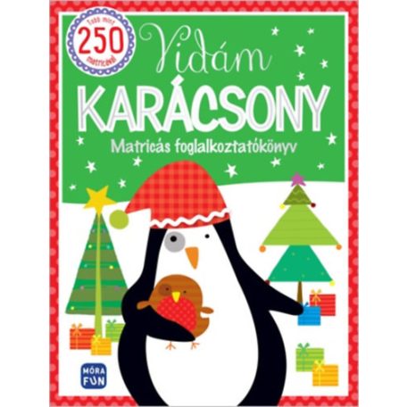 Vidám karácsony - Matricás foglalkoztató