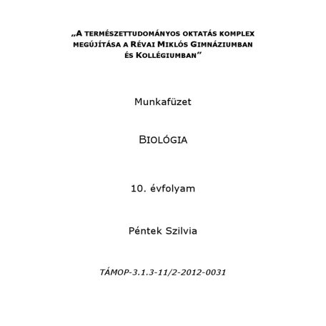 Biológia 10. MF. FI-505031002/1