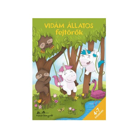 Vidám állatos fejtörők 4-7 éveseknek