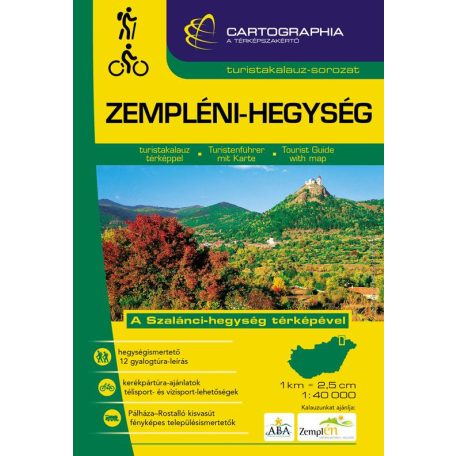 Zempléni-hegység turistakalauz SC 1:40 0