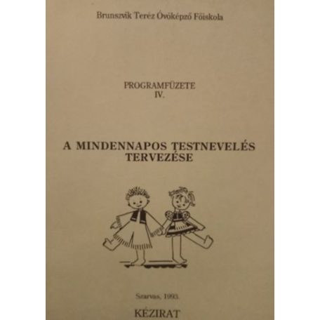 A mindennapos testnevelés tervezése