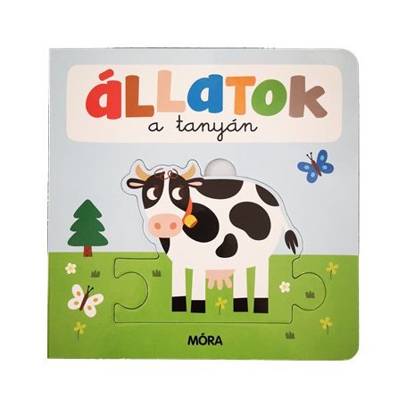 Állatok a tanyán - Képeskönyv kicsiknek