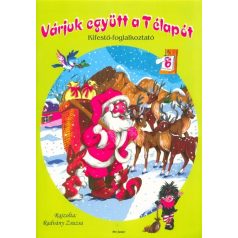Várjuk együtt a Télapót - Kifestő-foglal