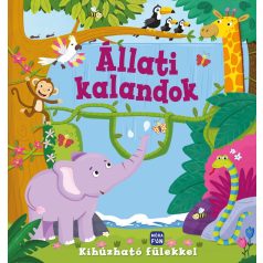 Állati kalandok - Interaktív könyv - Kih